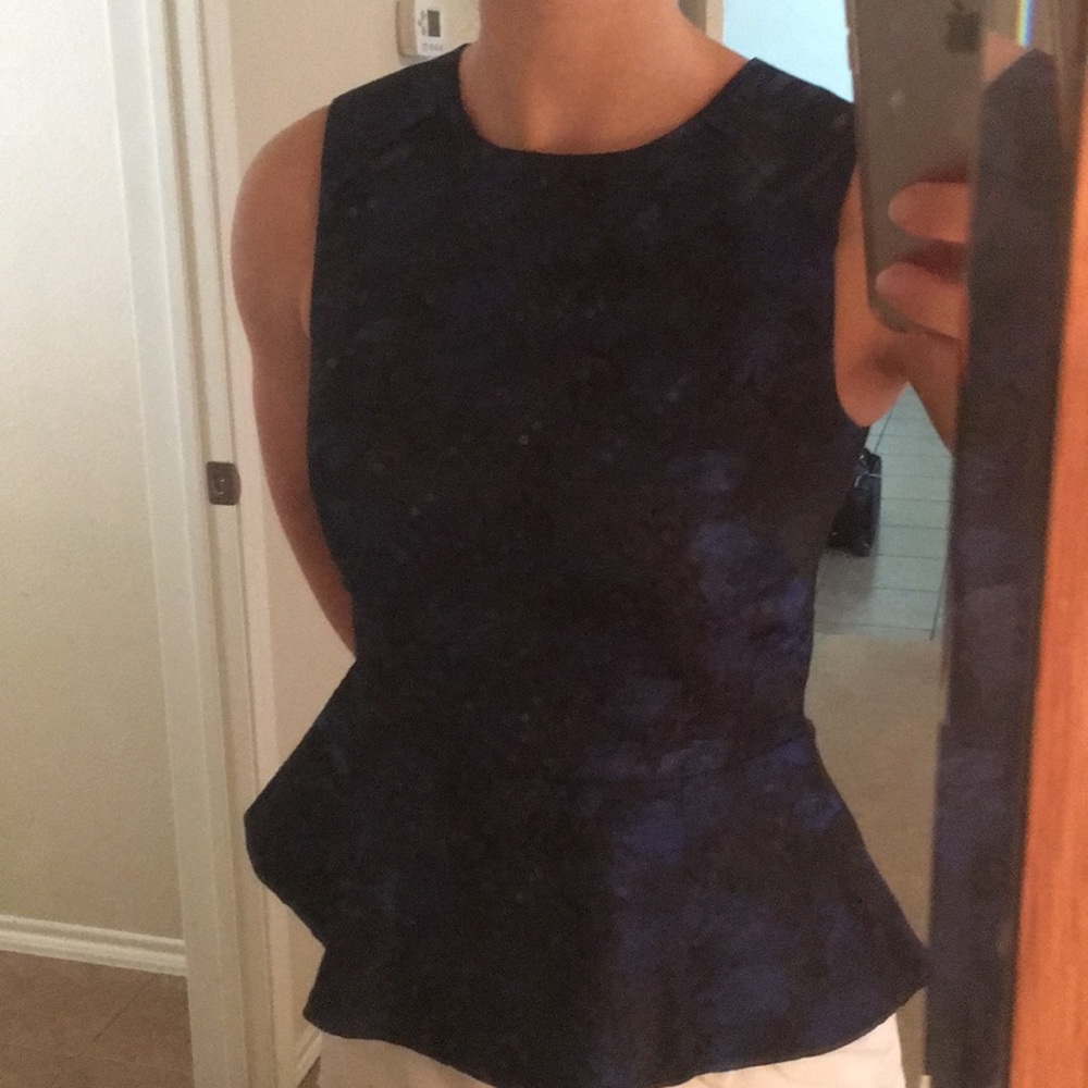 Peplum Top.
